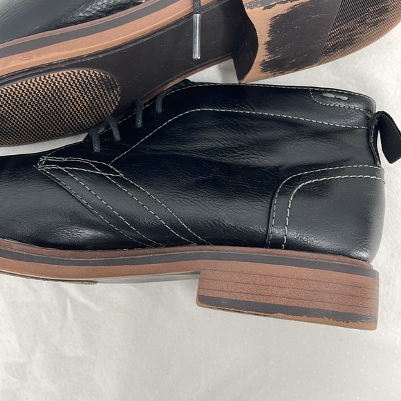 SONOMA SIZE 8.5 Men\'s Black Leather Ankle Boots main image 7
